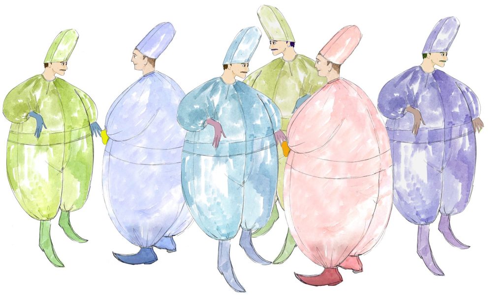 Bozzetto dei costumi